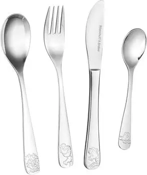 Детские столовые приборы 4 предм Ritzenhoff, серебряный