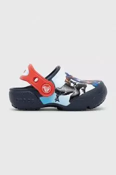 Детские тапочки AVENGERS PATCH CLOG Crocs, темно-синий