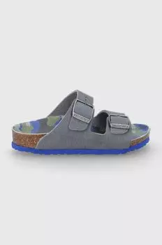 Детские тапочки Birkenstock Arizona., серый