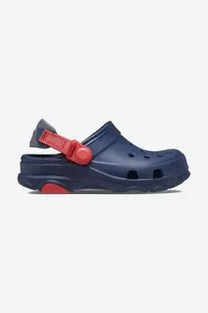 Детские тапочки Classic All Terrain Crocs, темно-синий