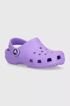 Детские тапочки Classic Clog Crocs, фиолетовый