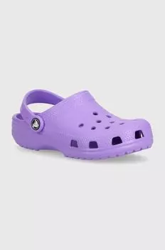 Детские тапочки Classic Clog Crocs, фиолетовый