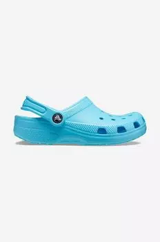 Детские тапочки Classic Kids Clog Crocs, бирюзовый
