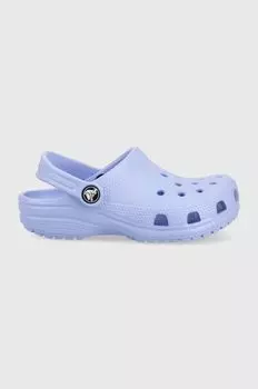 Детские тапочки Classic Kids Clog Crocs, фиолетовый