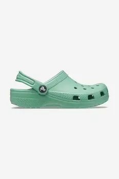 Детские тапочки Classic Kids Clog Crocs, зеленый