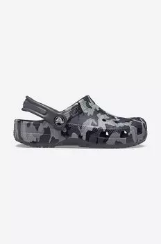 Детские тапочки Como Kids Clog Crocs, серый