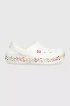 Детские тапочки Crocs, белый