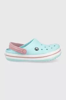 Детские тапочки Crocs, бирюзовый