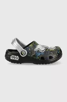 Детские тапочки Crocs, черный