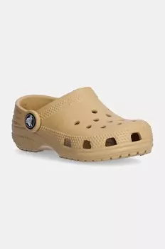 Детские тапочки Crocs CLASSIC CLOG, бежевый