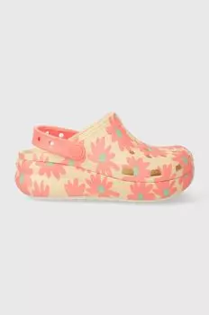 Детские тапочки Crocs CLASSIC CUTIE RETRO, розовый