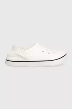 Детские тапочки Crocs CROCBAND CLEAN CLOG, белый