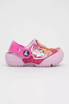 Детские тапочки Crocs, фиолетовый