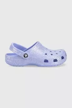 Детские тапочки Crocs, фиолетовый