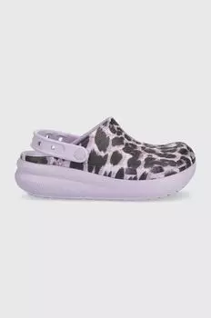 Детские тапочки Crocs, фиолетовый