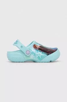 Детские тапочки Crocs FL FROZEN II, синий