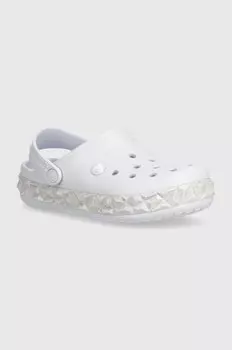 Детские тапочки Crocs Geometric Glow Band, синий