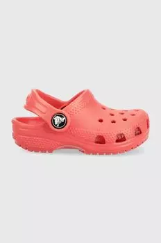Детские тапочки Crocs, красный