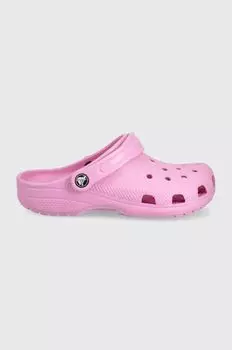 Детские тапочки Crocs, роза