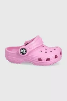 Детские тапочки Crocs, розовый