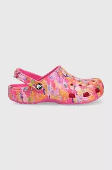Детские тапочки Crocs, розовый