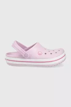 Детские тапочки Crocs, розовый