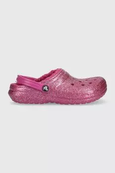 Детские тапочки Crocs, розовый