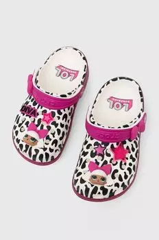 Детские тапочки Crocs, розовый