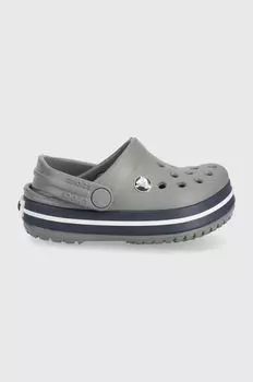Детские тапочки Crocs, серый