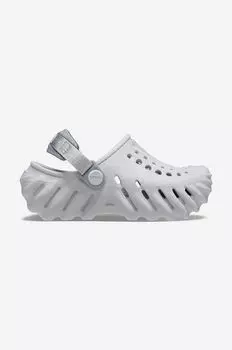 Детские тапочки Crocs, серый