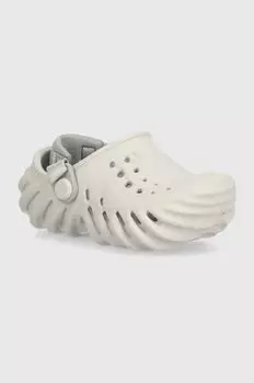 Детские тапочки Crocs, серый