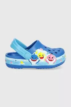 Детские тапочки Crocs, синий