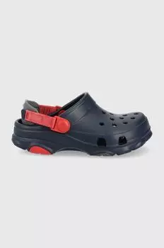 Детские тапочки Crocs, темно-синий
