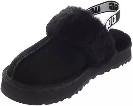 Детские тапочки UGG унисекс K Funkette, черный