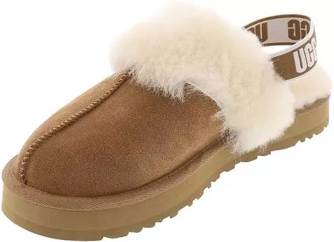 Детские тапочки UGG унисекс K Funkette, каштановый