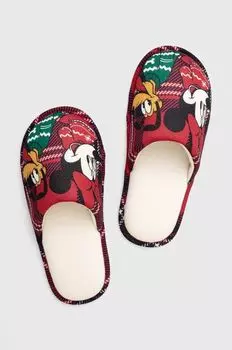 Детские тапочки United Colors of Benetton, бордовый