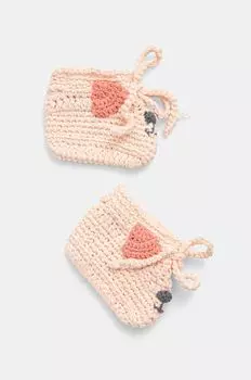 Детские тапочки United Colors of Benetton, розовый