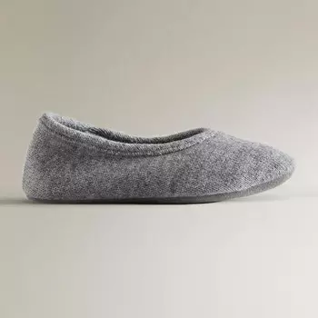 Детские тапочки Zara Home Wool, серый