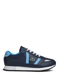 Детские темно-синие кроссовки sport partner Lacoste