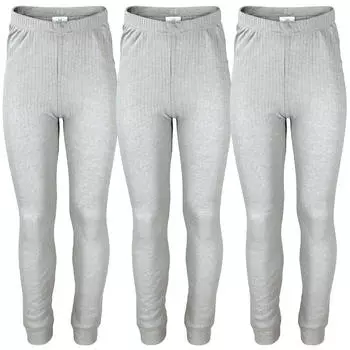 Детские термотрусы, комплект из 3 штук | Спортивные трусы из флиса | Серый BLACK SNAKE, цвет grau