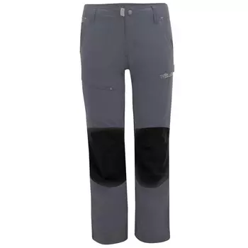 Детские треккинговые брюки Hammerfest темно-серые TROLLKIDS, цвет grau