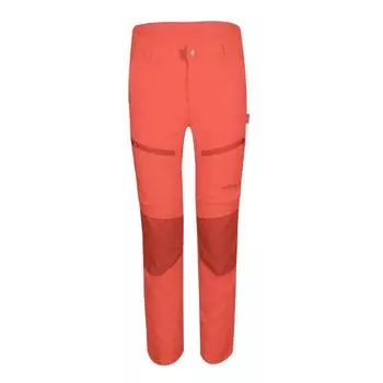 Детские треккинговые брюки Nordfjord Slim Fit персиковые TROLLKIDS, цвет rosa