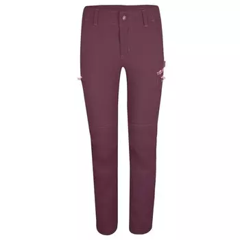 Детские треккинговые брюки походные брюки Kjerag на молнии каштановые TROLLKIDS, цвет braun