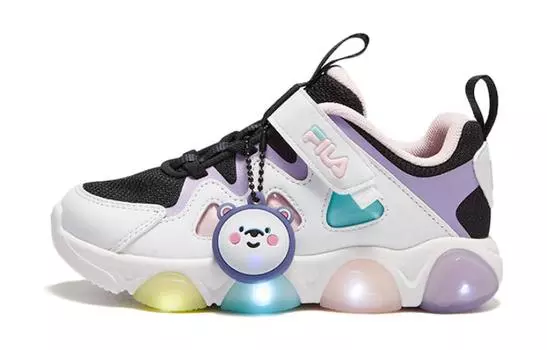 Детские тренировочные кроссовки FILA BP, White/Purple