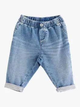 Детские трикотажные джинсы Lindex, синий