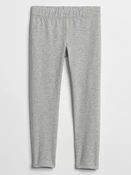 Детские трикотажные леггинсы Gap, серый