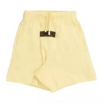 Детские трикотажные шорты Fear of God Essentials, цвет Канарейка