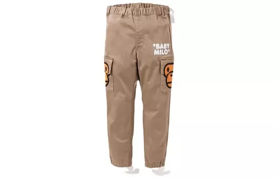 Детские трикотажные спортивные штаны A Bathing Ape, черный