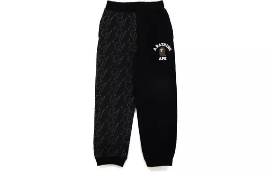 Детские трикотажные спортивные штаны A Bathing Ape, синий