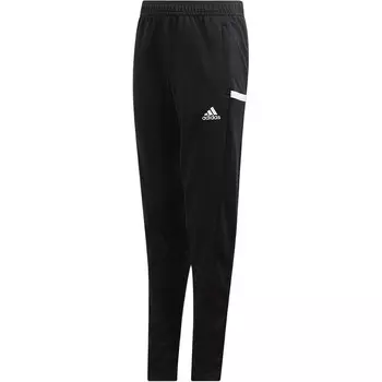 Детские трикотажные спортивные штаны Adidas, черный/белый
